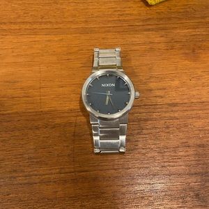 Men’s Nixon “The Cannon” Silver Watch